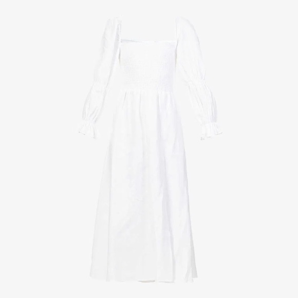 REFORMATION Hyland Linen Dress NWHT - Picture 2 of 3